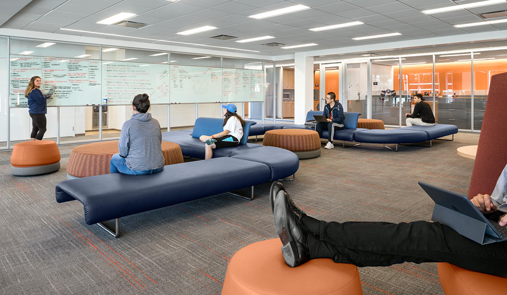 Springfield College - Learning Commons Flexible Space - Via Icon