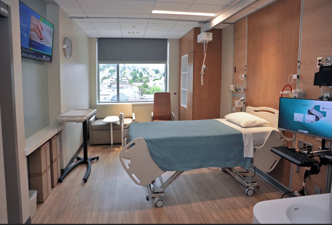 CPMC Bernal - Patient Room