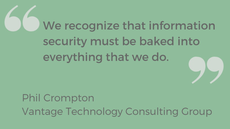 Phil Crompton Information Security Quote