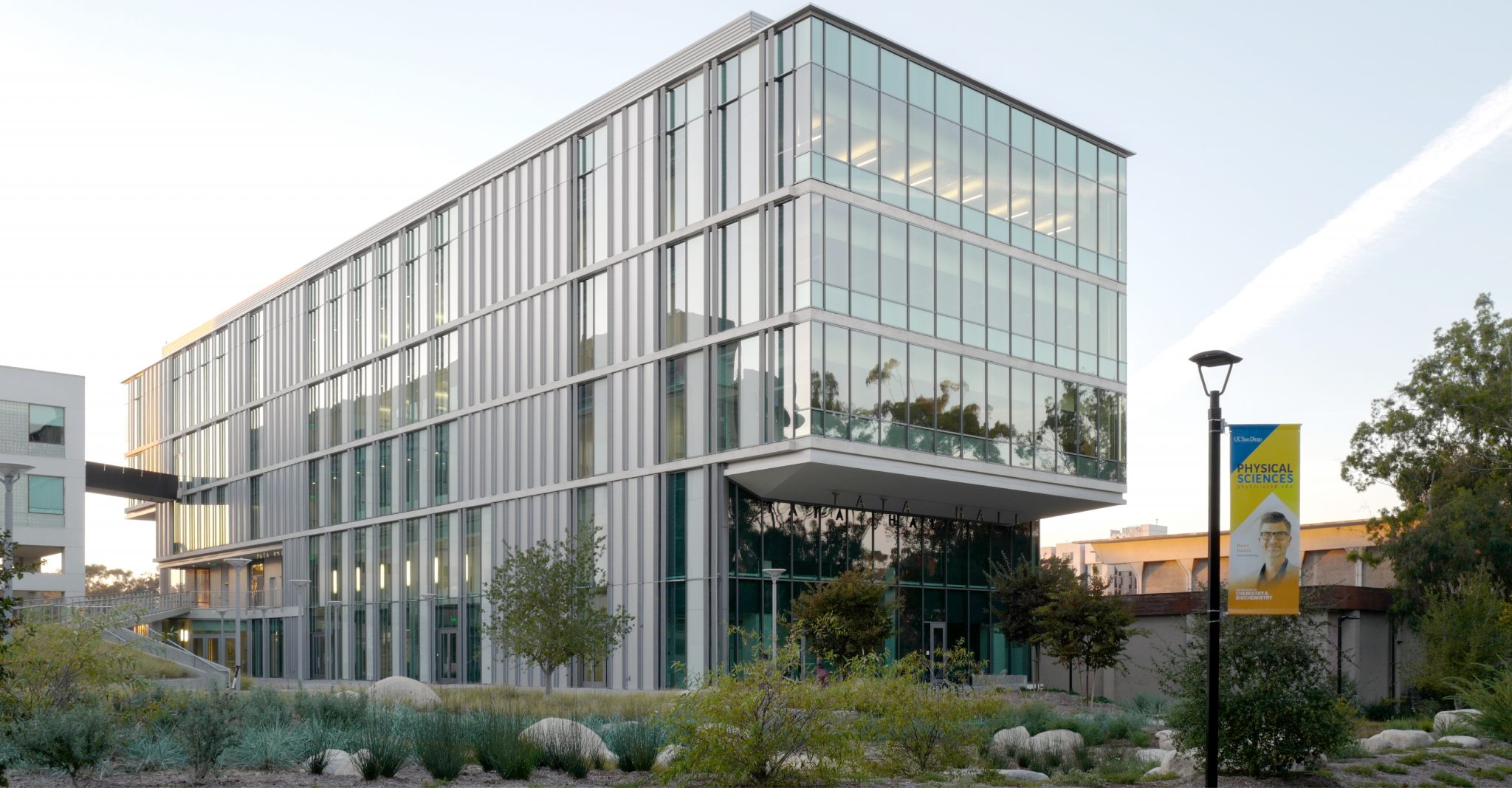 UCSD Tata Hall Exterior via CO Architects