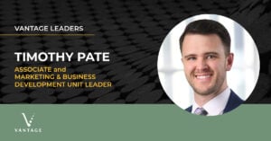 Timothy Pate Associate, Marketing and Business Development Unit Leader headshot