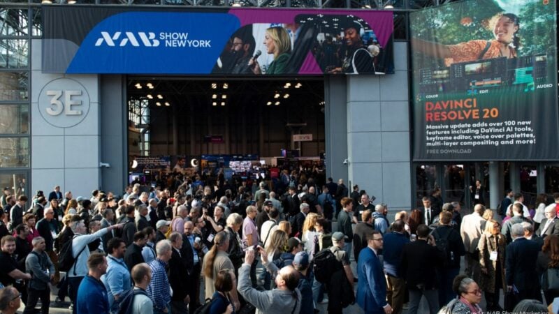 Crowd at the NAB conference